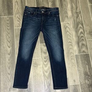 Express Blue Skinny Jeans Classic Denim